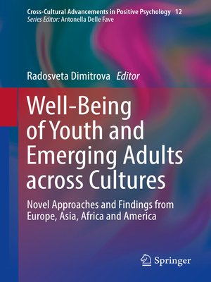 cover image of Well-Being of Youth and Emerging Adults across Cultures